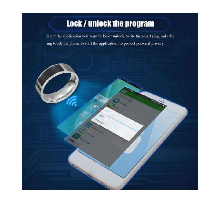 David Kabel Smart NFC Ring for Smart Phones - New Tech Store