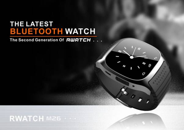 m26 bluetooth smart wrist watch