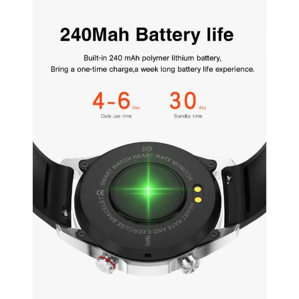 full waterproof sport smart watch with huge capacity battery